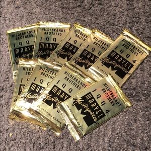 1994 MARVEL MASTERPIECE 9 PACKS